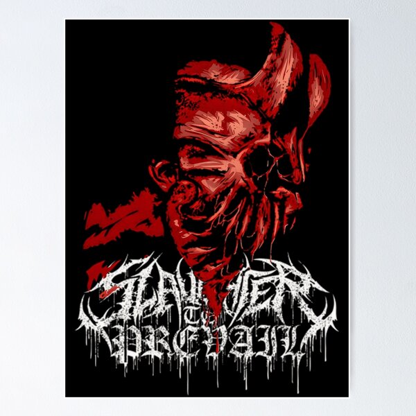Slaughter to Prevail サイン入りポスター デスコア 1点のみ Slaughter