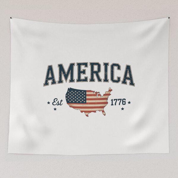 Item preview, Patriotic American Flag Usa Est 1776   designed and sold by Patricsselin.