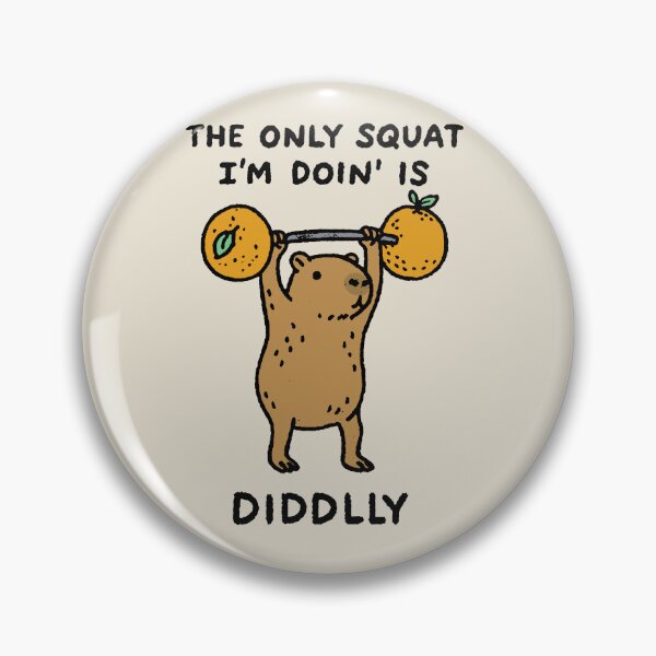 Item preview, The Only Squat I’m Doing Is Diddly designed and sold by Buntrockstore.
