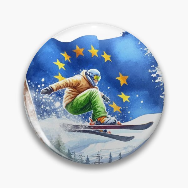 Item preview, European Ski Resort, Skiing designed and sold by clintang.