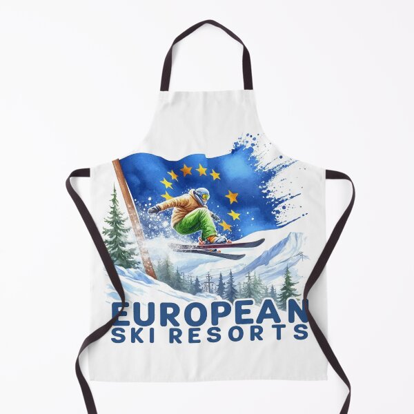 Item preview, European Ski Resort, Skiing designed and sold by clintang.