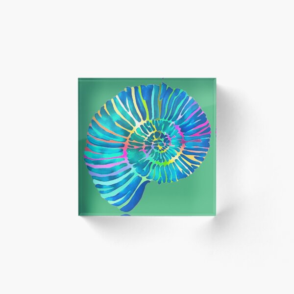 Item preview, Turquoise Ammonite designed and sold by PumpkinStudioPL.