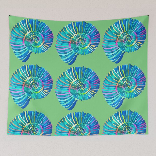 Item preview, Turquoise Ammonite designed and sold by PumpkinStudioPL.