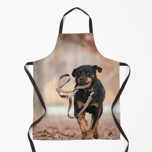 Item preview, Funny Rottweiler Dog Running Away designed and sold by VanGaldo.