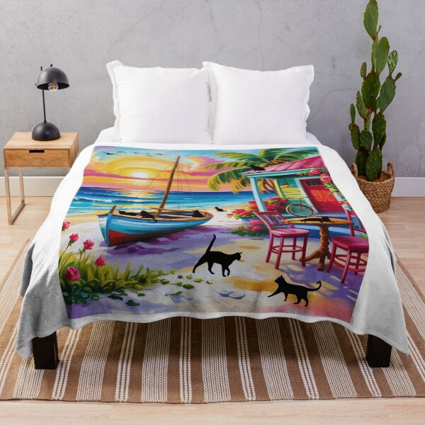 Item preview, Cats watch sunset designed and sold by Fateh-Kro ⭐⭐⭐⭐⭐.