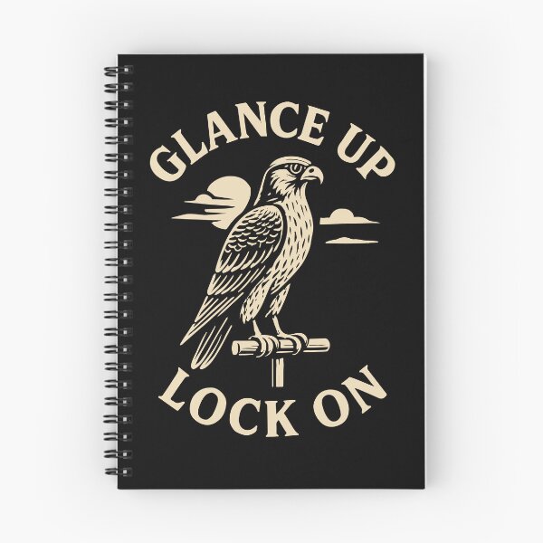 Item preview, Falcon Glance Up Lock On Falconry Enthusiast designed and sold by LuminOrb.