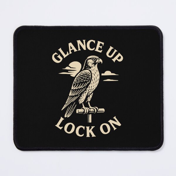 Item preview, Falcon Glance Up Lock On Falconry Enthusiast designed and sold by LuminOrb.
