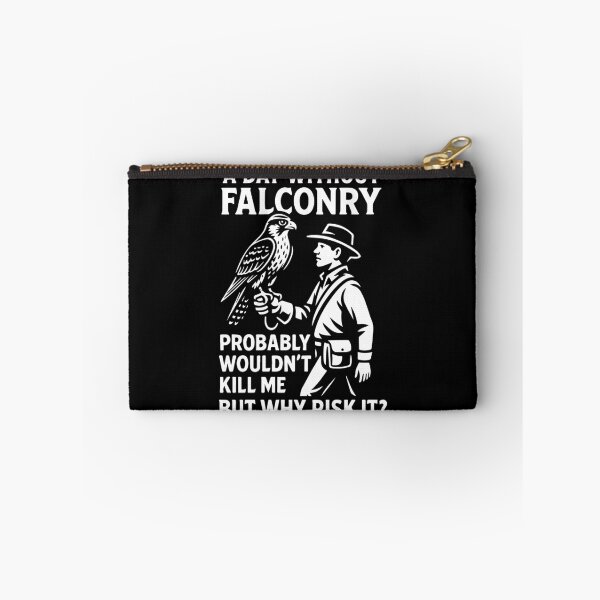Item preview, A Day Without Falconry Why Risk It falcon design designed and sold by LuminOrb.