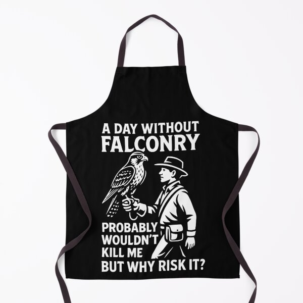 Item preview, A Day Without Falconry Why Risk It falcon design designed and sold by LuminOrb.