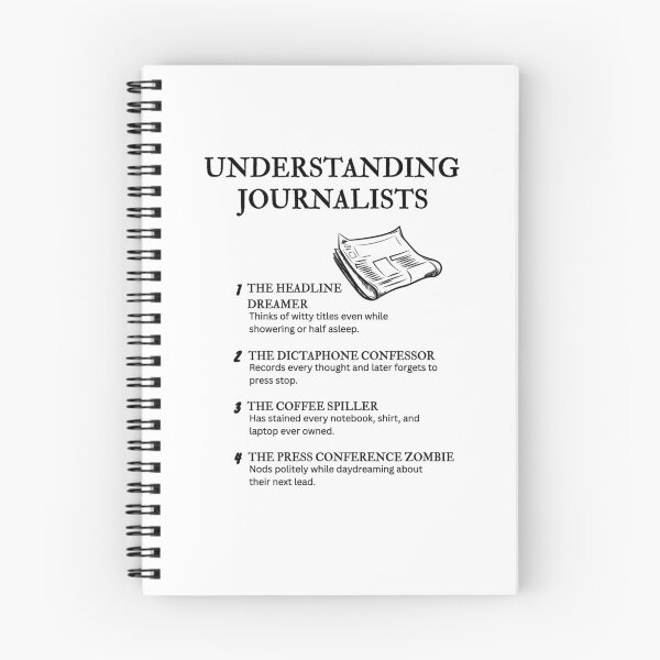 Item preview, Understanding Journalists – Funny Media Life Humor designed and sold by PsyFlow35.
