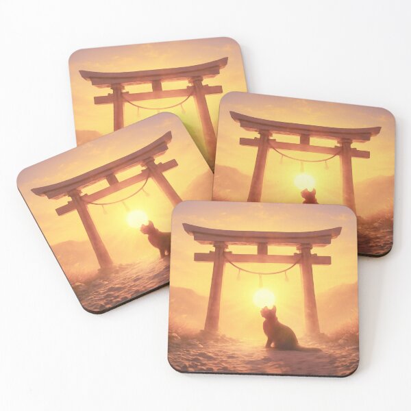 Item preview, Morning Prayer: Zen Cat and the First Light （朝の祈り：禅猫と最初の光） designed and sold by TakaArtWorks.