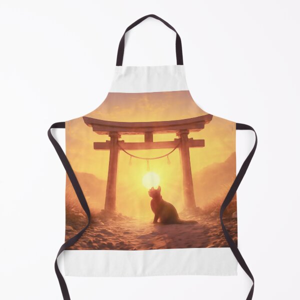 Item preview, Morning Prayer: Zen Cat and the First Light (朝の祈り:禅猫と最初の光) designed and sold by TakaArtWorks.