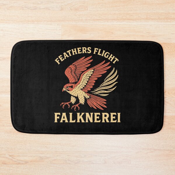 Item preview, Feathers Flight Falknerei Falconry Enthusiast designed and sold by LuminOrb.