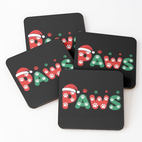 Item preview, Santa Paws is Coming to Town – Cute Dog Christmas Typography Design designed and sold by fawzimorsy.
