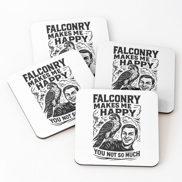 Item preview, falcon Falconry Makes Me Happy You Not So Much designed and sold by LuminOrb.
