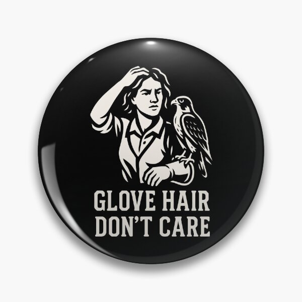 Item preview, Falcon Glove Hair Don't Care Falconry Enthusiast designed and sold by LuminOrb.