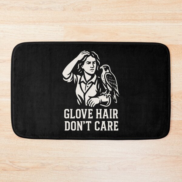 Item preview, Falcon Glove Hair Don't Care Falconry Enthusiast designed and sold by LuminOrb.