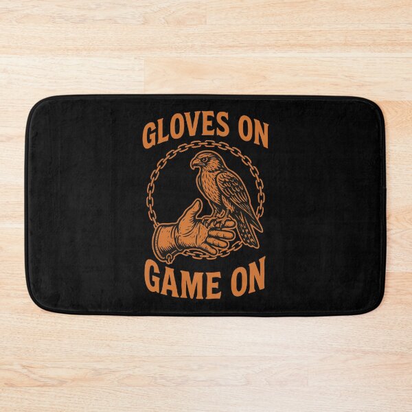 Item preview, Falconry Gloves On Game On Equipment Love Falcons designed and sold by LuminOrb.
