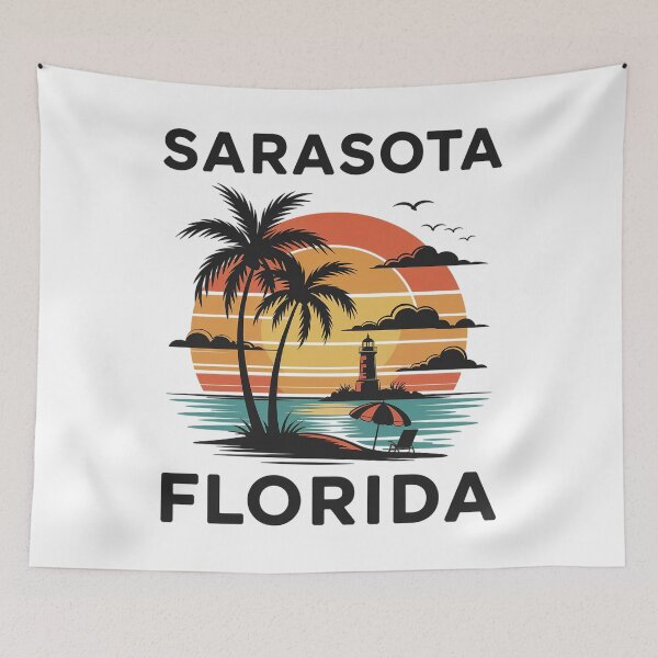 Aperçu de l'œuvre Vacances d'été à la plage à Sarasota, en Floride créée et vendue par Patricsselin.