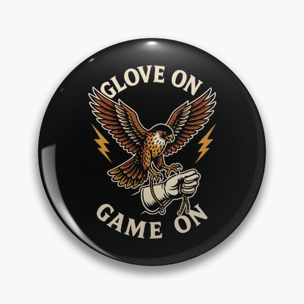Item preview, Falcon Glove On Game On Falconry Enthusiasts designed and sold by LuminOrb.