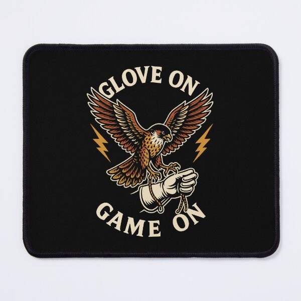 Item preview, Falcon Glove On Game On Falconry Enthusiasts designed and sold by LuminOrb.