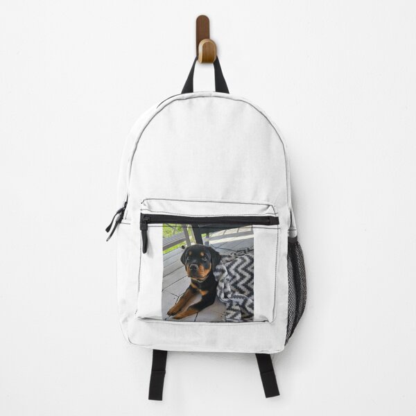 Item preview, Cute Rottweiler Puppy Loves the Blanket designed and sold by VanGaldo.