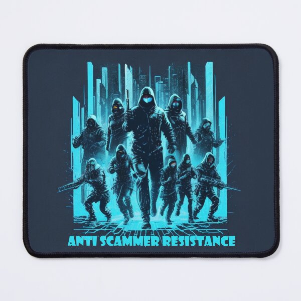 Item preview, Anti Scammer Resistance designed and sold by Merch-Lion.