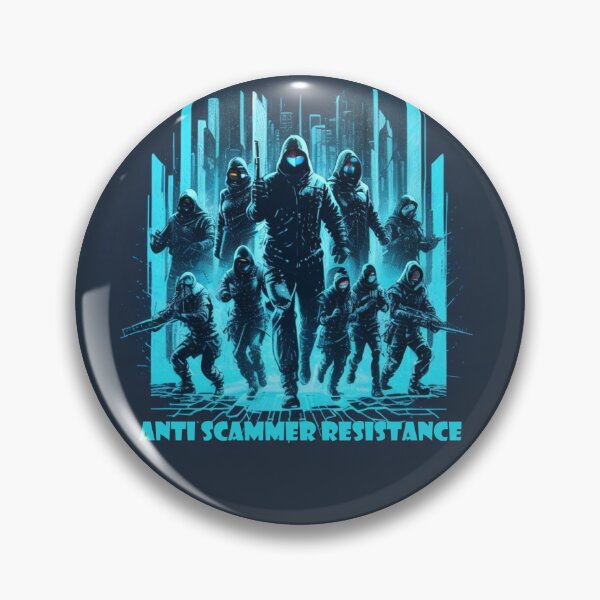 Item preview, Anti Scammer Resistance designed and sold by Merch-Lion.