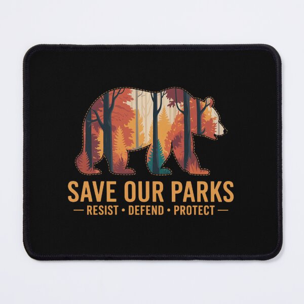Item preview, Save Our Parks Resist designed and sold by Patricsselin.
