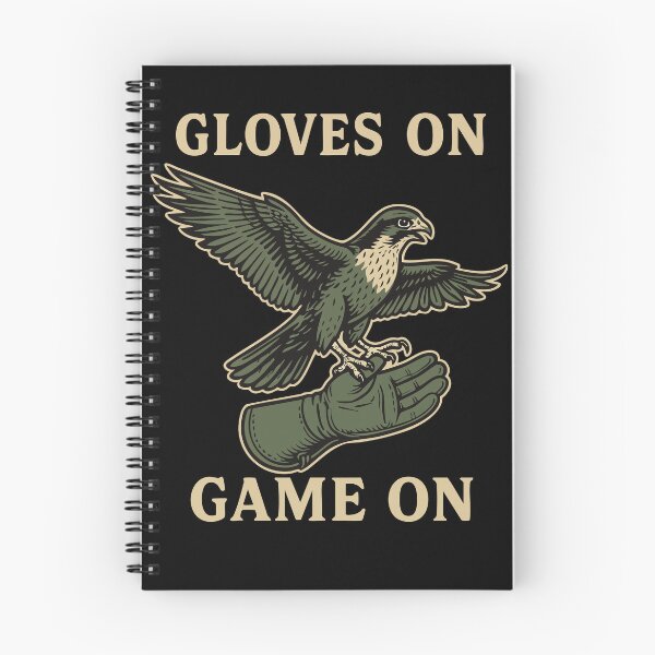Item preview, Falcon Gloves On Game On Falconry Hunting Art designed and sold by LuminOrb.