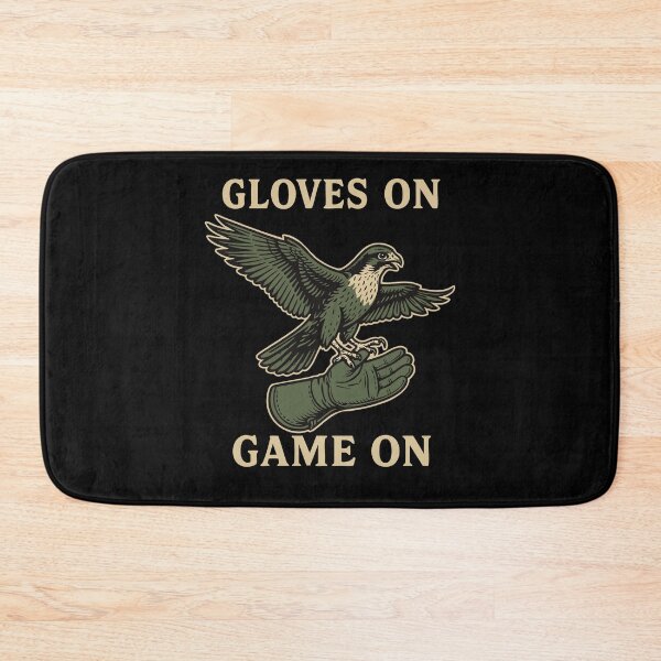 Item preview, Falcon Gloves On Game On Falconry Hunting Art designed and sold by LuminOrb.