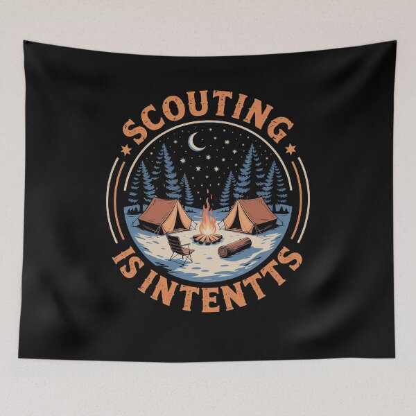 Item preview, Scouting Is Intents Camping designed and sold by Patricsselin.
