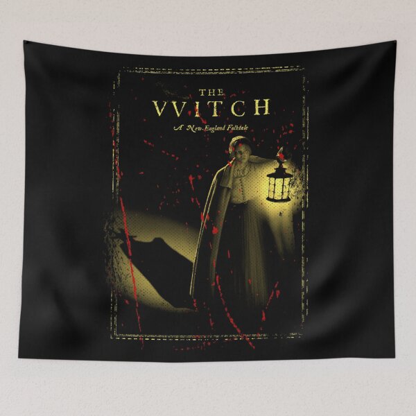 Item preview, black retro scary funny flims movie vintage horror witch designed and sold by aweskezyk.