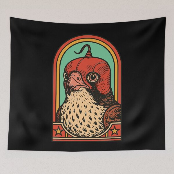 Item preview, Peregrine Falcon Ornithology Bird Watching designed and sold by LuminOrb.