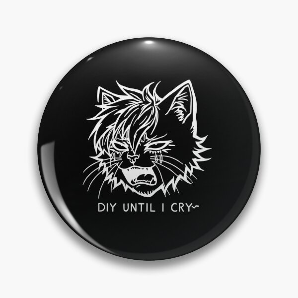 Item preview, cat "DIY until I cry" designed and sold by PunkdUpPrints.