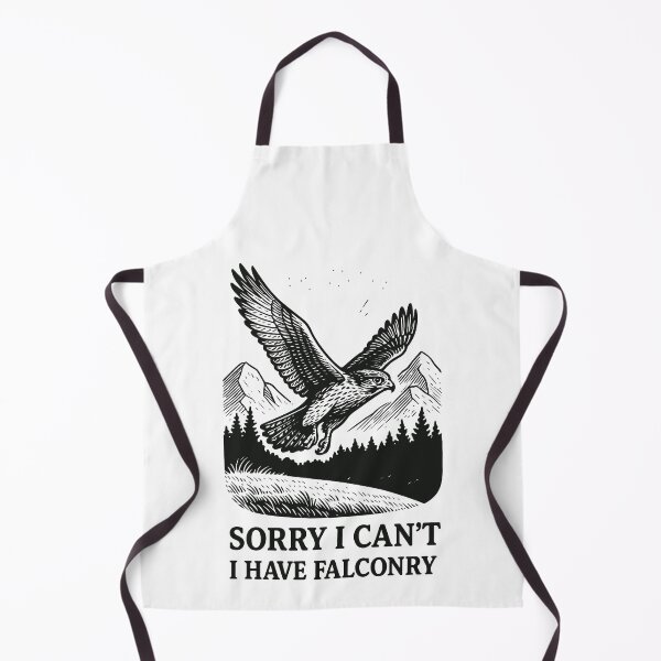 Item preview, Falcon Sorry I Can't I Have Falconry Adventure designed and sold by LuminOrb.