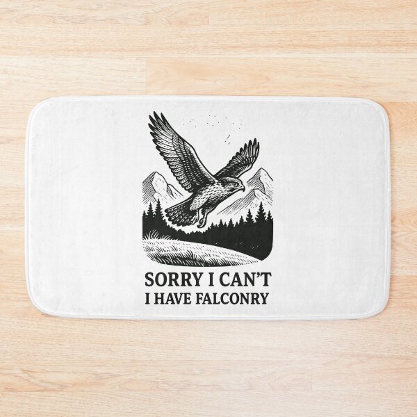 Item preview, Falcon Sorry I Can't I Have Falconry Adventure designed and sold by LuminOrb.