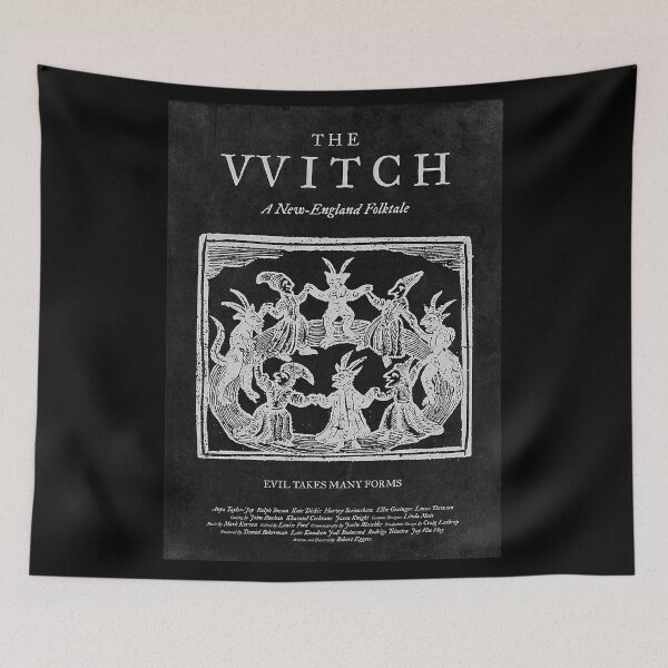 Item preview, flims retro vintage movie scary funny black witch horror designed and sold by aweskezyk.