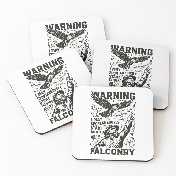 Item preview, Falcon Lover Talking About Falconry funny designed and sold by LuminOrb.