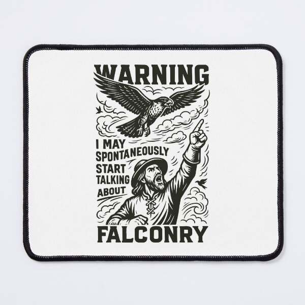 Item preview, Falcon Lover Talking About Falconry funny designed and sold by LuminOrb.