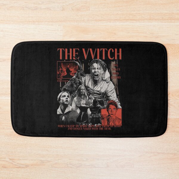 Item preview, black scary funny witch vintage flims retro horror movie designed and sold by aweskezyk.