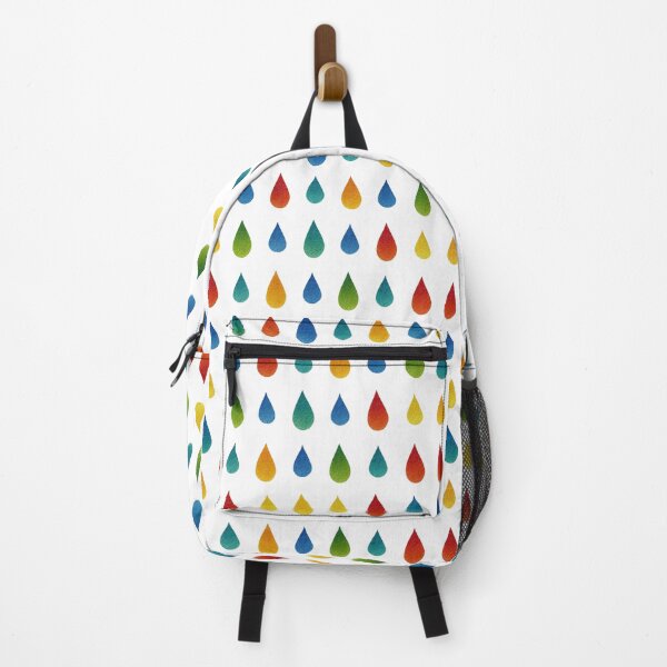 Item preview, Vibrant Water Droplet Gradient Design - Minimalist Rainbow Drops designed and sold by casualnature.