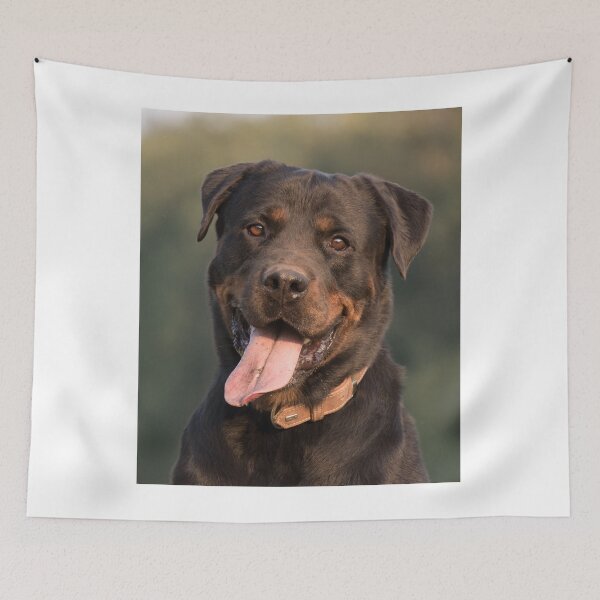 Item preview, Funny Rottweiler Dog Tongue Out designed and sold by VanGaldo.