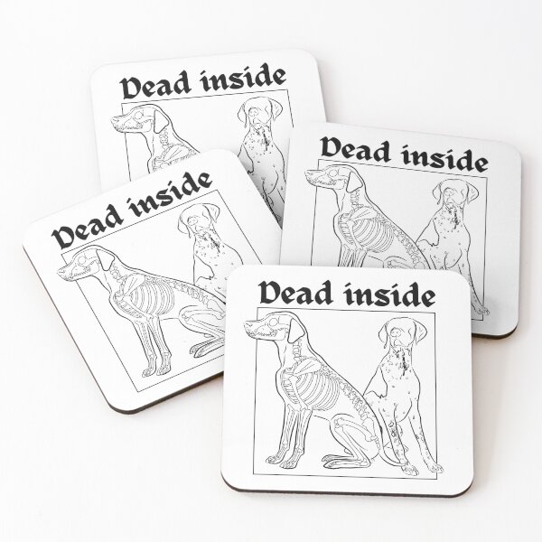 Item preview, "Dead Inside" English pointer designed and sold by Ingridream.