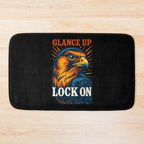 Item preview, Falcon Glance Up Lock On Falconry Enthusiast designed and sold by LuminOrb.