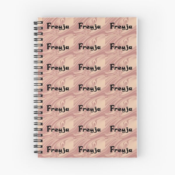 Item preview, Freyja Name Design - Cute Font, Minimalist, with Black Lettering :) designed and sold by Myriel-Myriel.