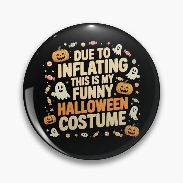 Item preview, Due to Inflation This is My Funny Halloween Costume designed and sold by ManiaGrania.