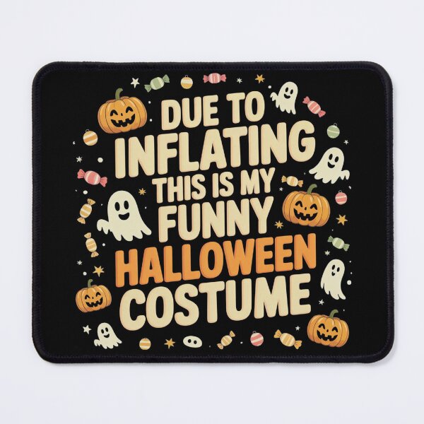 Item preview, Due to Inflation This is My Funny Halloween Costume designed and sold by ManiaGrania.