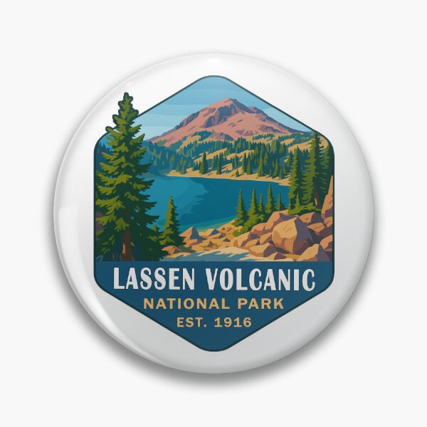 Item preview, Lassen Volcanic National Park California Sticker designed and sold by Ismeal Von.