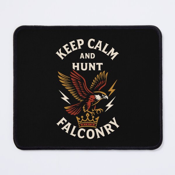 Item preview, Falcon Keep Calm And Hunt Falconry Enthusiast designed and sold by LuminOrb.